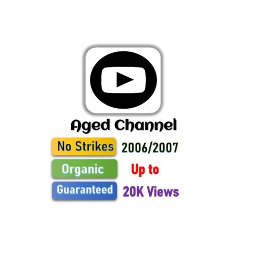Aged Youtube Channel (2006/2007) 20K Views